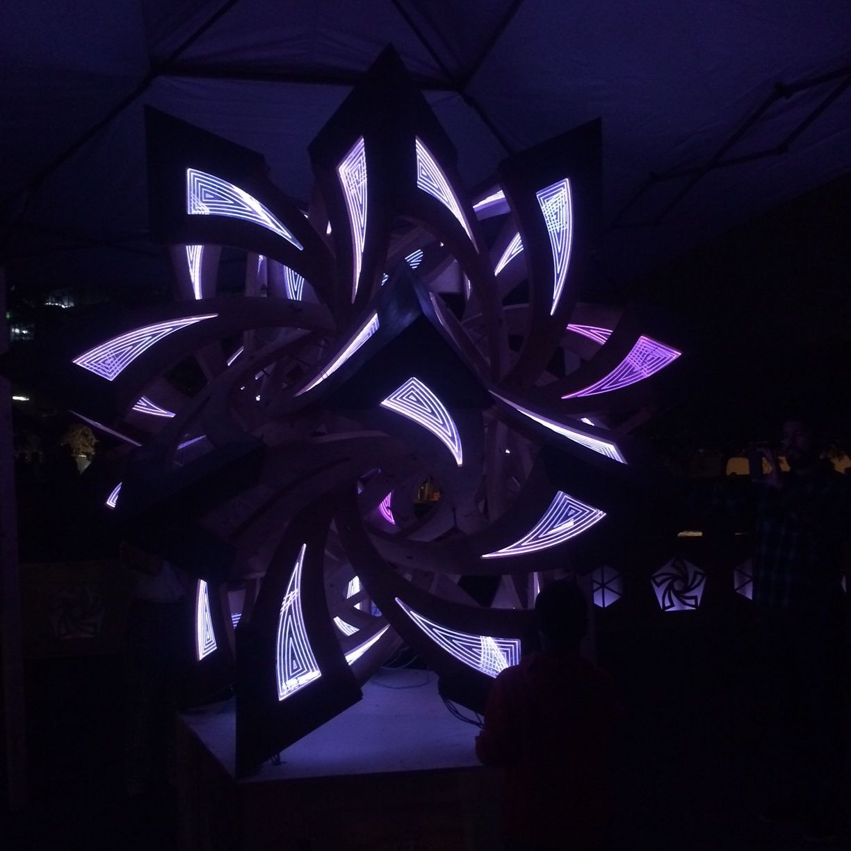 SXSW Eco Light Show