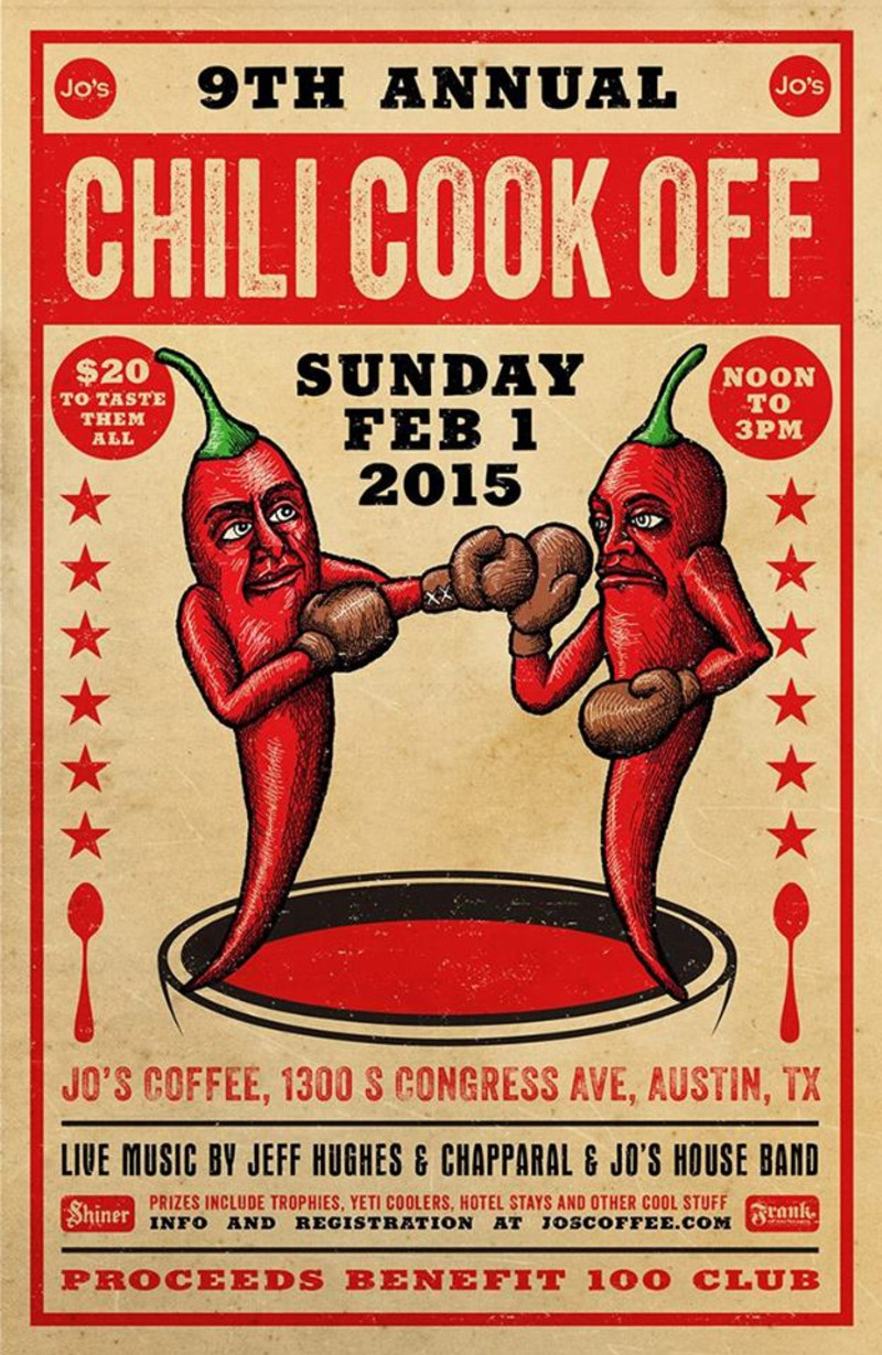 9th Annual Chili Cook-off at Jo’s – Do512 Family