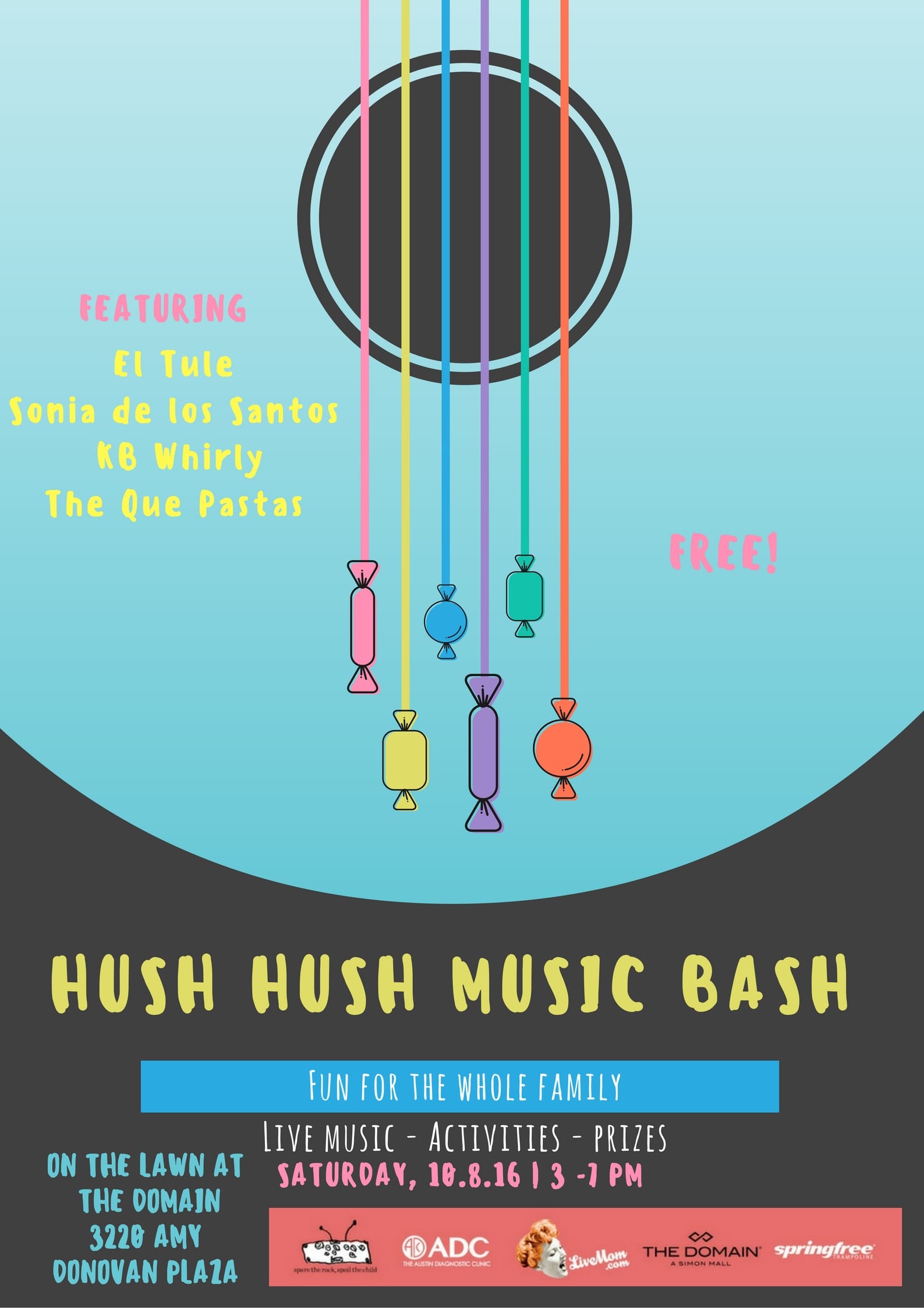 Hush Hush Music Bash – Do512 Family