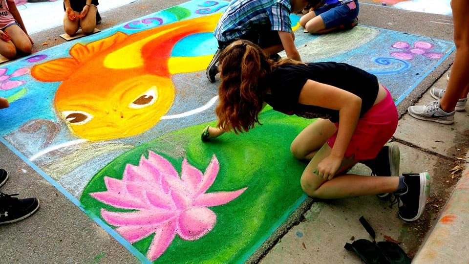 Chalk Walk Round Rock Arts Festival Do512 Family