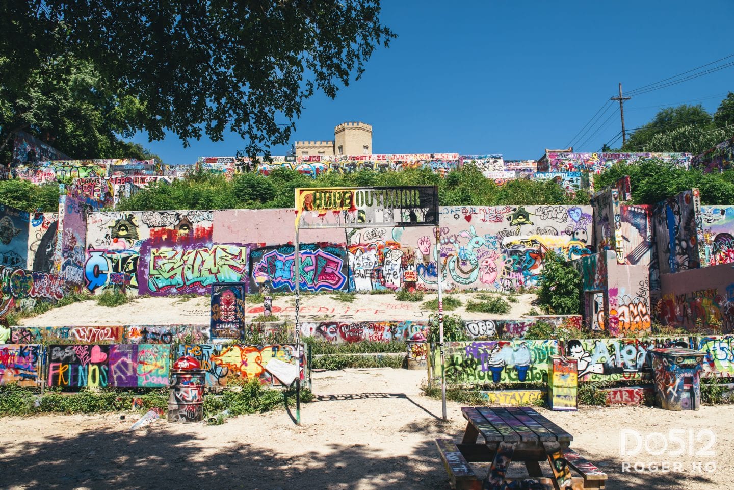 Discover Graffiti Park, Houston's vibrant outdoor gallery